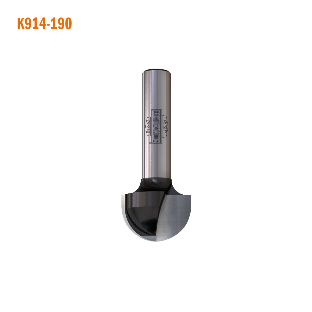 CMT Orange Tools K914-060 Round Nose Bits Hardware Hardware Tools Contractor router bits Woodworking Tools and accessories Ireland Maginn Machinery