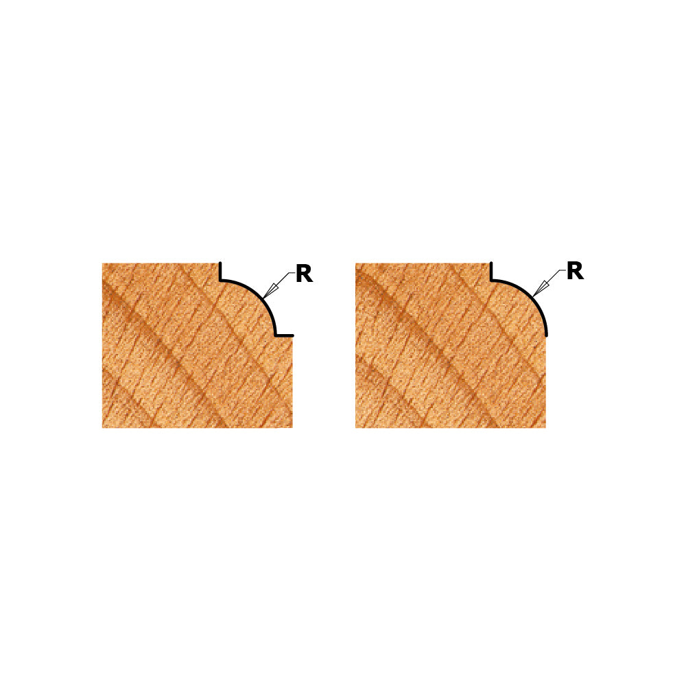 CMT Orange Tools K938-167 Roundover & Beading Bits Hardware Hardware Tools Contractor router bits Woodworking Tools and accessories Ireland Maginn Machinery 03