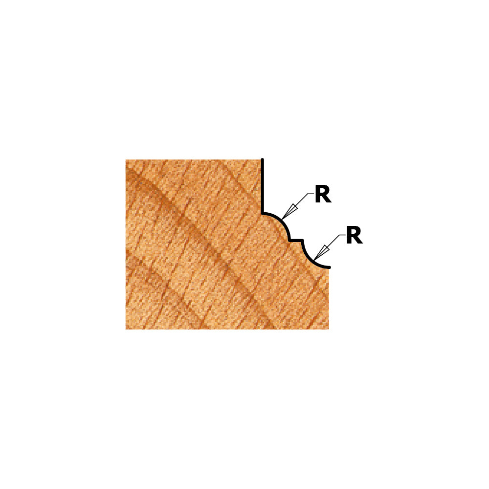 CMT Orange Tools K941-430 Classical Ogee Bits Hardware Hardware Tools Contractor router bits Woodworking Tools and accessories Ireland Maginn Machinery 03