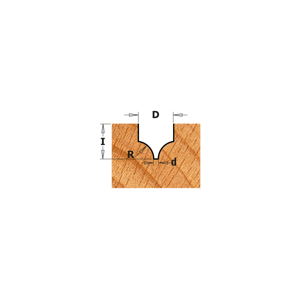 CMT Orange Tools K965-100 Decorative Ogee bit Hardware Hardware Tools Contractor router bits Woodworking Tools and accessories Ireland Maginn Machinery 03