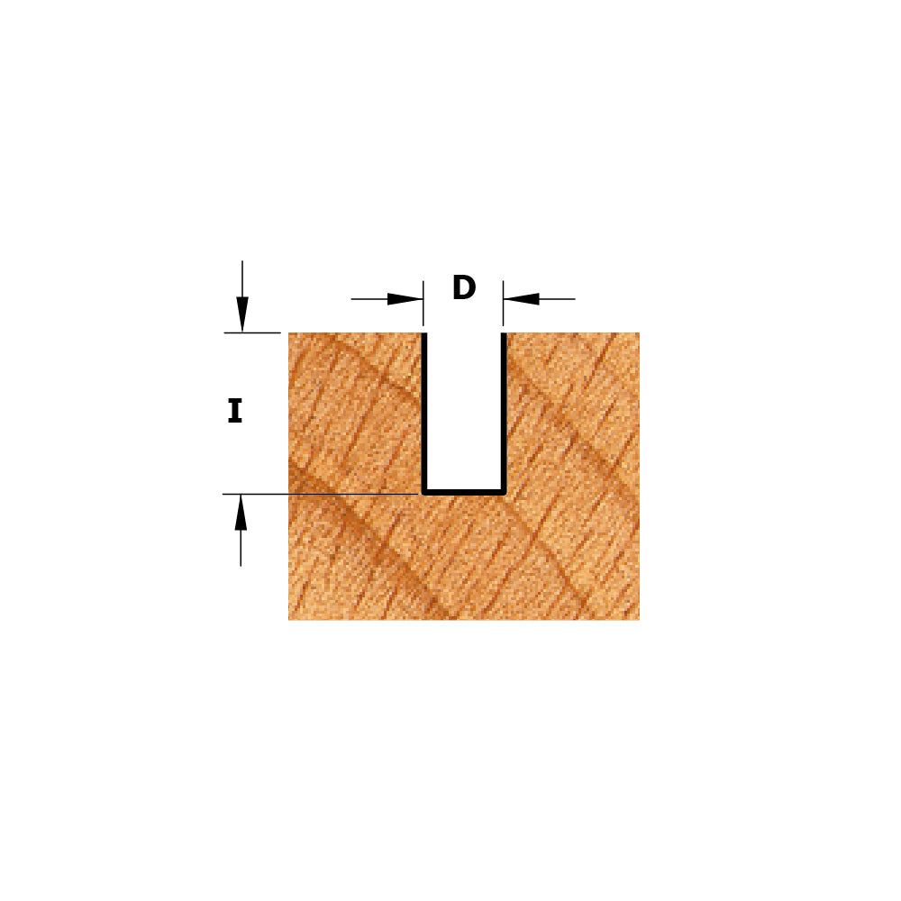 CMT Orange Tools K174-080 Straight Bits with Centre Tip Hardware Hardware Tools Contractor router bits Woodworking Tools and accessories Ireland Maginn Machinery 03