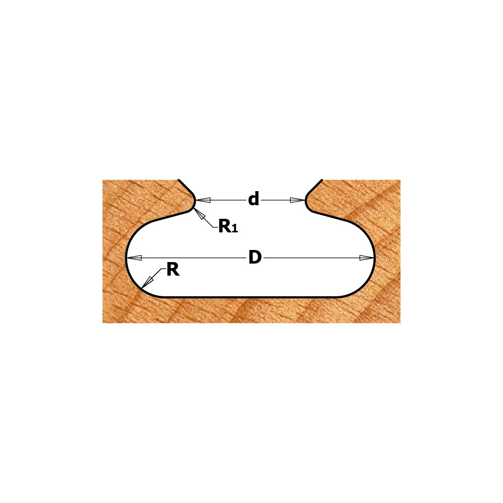 CMT Orange Tools K955-380 Finger Pull Bit Hardware Hardware Tools Contractor router bits Woodworking Tools and accessories Ireland Maginn Machinery 03