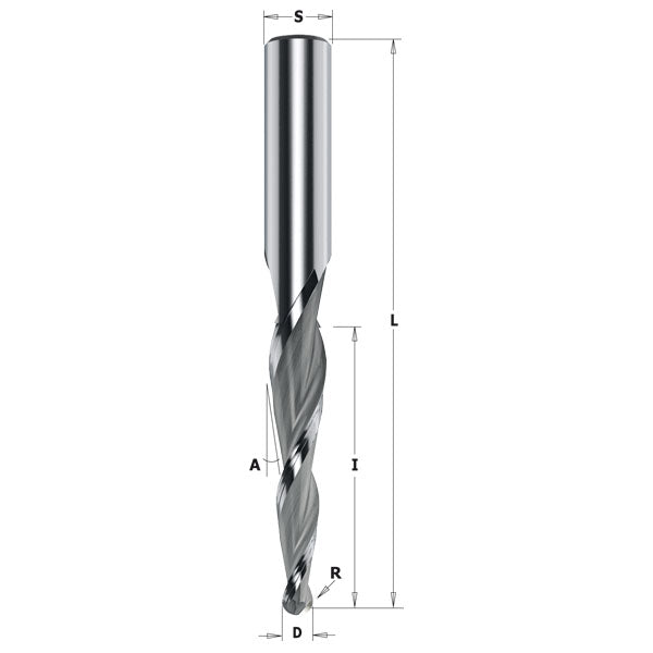 CMT Orange Tools 152.060.082 Solid Carbide Upcut 2D/3D Carving Tapered Ball Nose Spiral Bits Industrial Industrial Tools Router cutters & chucks for CNC Woodworking Tools and accessories Ireland Maginn Machinery 03