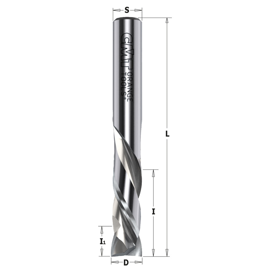 CMT Orange Tools 190.008.11 Solid carbide up & downcut spiral bits Industrial Industrial Tools Router cutters & chucks for CNC Woodworking Tools and accessories Ireland Maginn Machinery 02