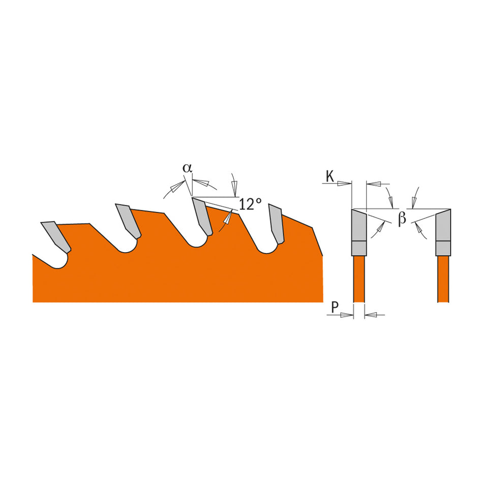 CMT Orange Tools 272.115.24 Contractor ITK Plus Finish Blades Hardware Hardware Tools Circular saw blades CMT Contractor Tools® - ITKPlus® Woodworking Tools and accessories Ireland Maginn Machinery 02