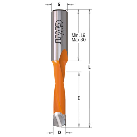 CMT Orange Tools 311.050.41 Dowel drills Industrial Industrial Tools Industrial boring bits Woodworking Tools and accessories Ireland Maginn Machinery 02