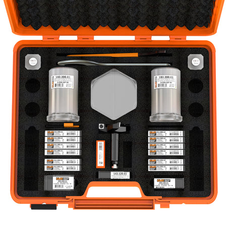 CMT Orange Tools 300.025.01 KIT TOOLS FOR TESTING MACHINES (CNC) Industrial Industrial Tools Router bit sets Woodworking Tools and accessories Ireland Maginn Machinery