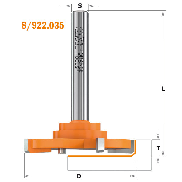 CMT Orange Tools 922.034.11 Solid Surface Counter-Top Trim Router Bits industrial industrial Tools Industrial router bits Woodworking Tools and accessories Ireland Maginn Machinery 05