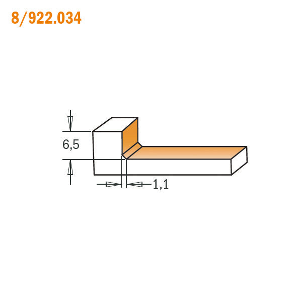 CMT Orange Tools 922.034.11 Solid Surface Counter-Top Trim Router Bits industrial industrial Tools Industrial router bits Woodworking Tools and accessories Ireland Maginn Machinery 04