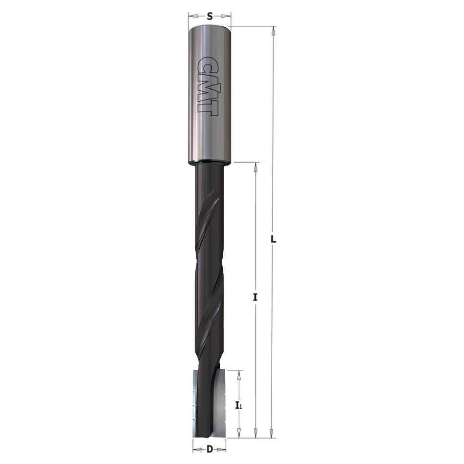 CMT Orange Tools 161.160.11 Carbide Spiral Slot Mortising bit with Chip-Breaker Hardware Hardware Tools Slot mortising bits Woodworking Tools and accessories Ireland Maginn Machinery 02