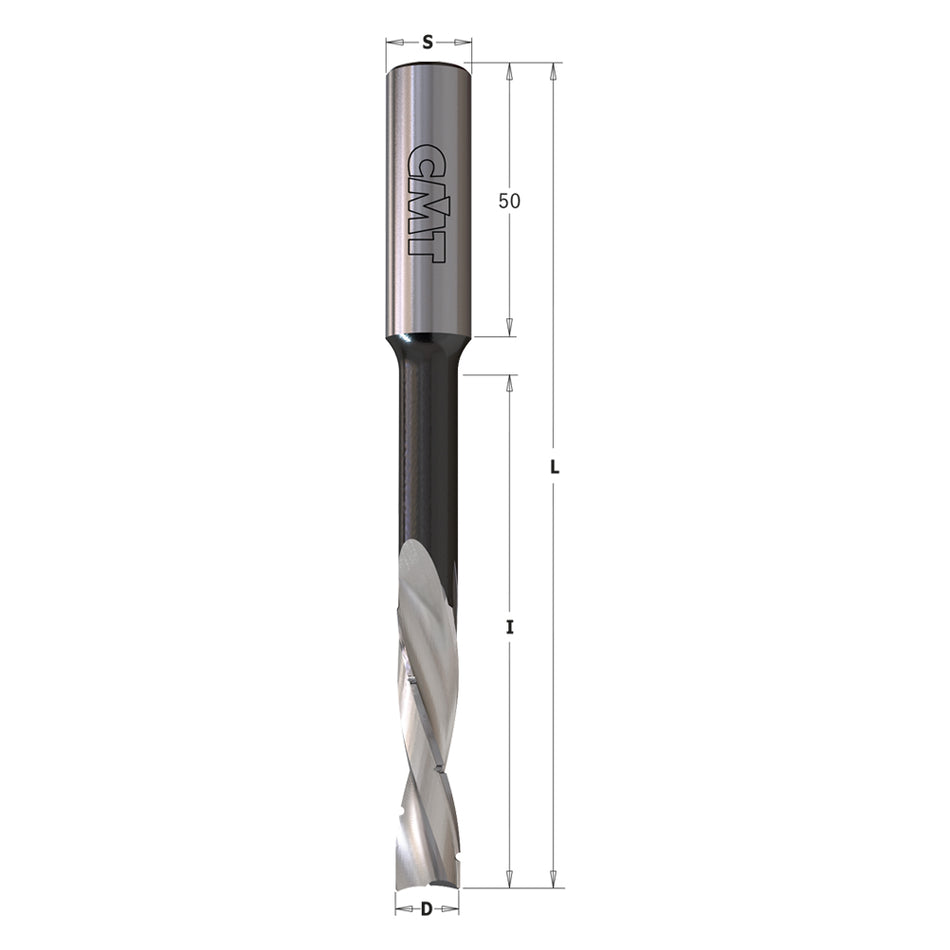 CMT Orange Tools 160.060.32 Twisted slot mortising bits with chipbreaker Hardware Hardware Tools Slot mortising bits Woodworking Tools and accessories Ireland Maginn Machinery 02