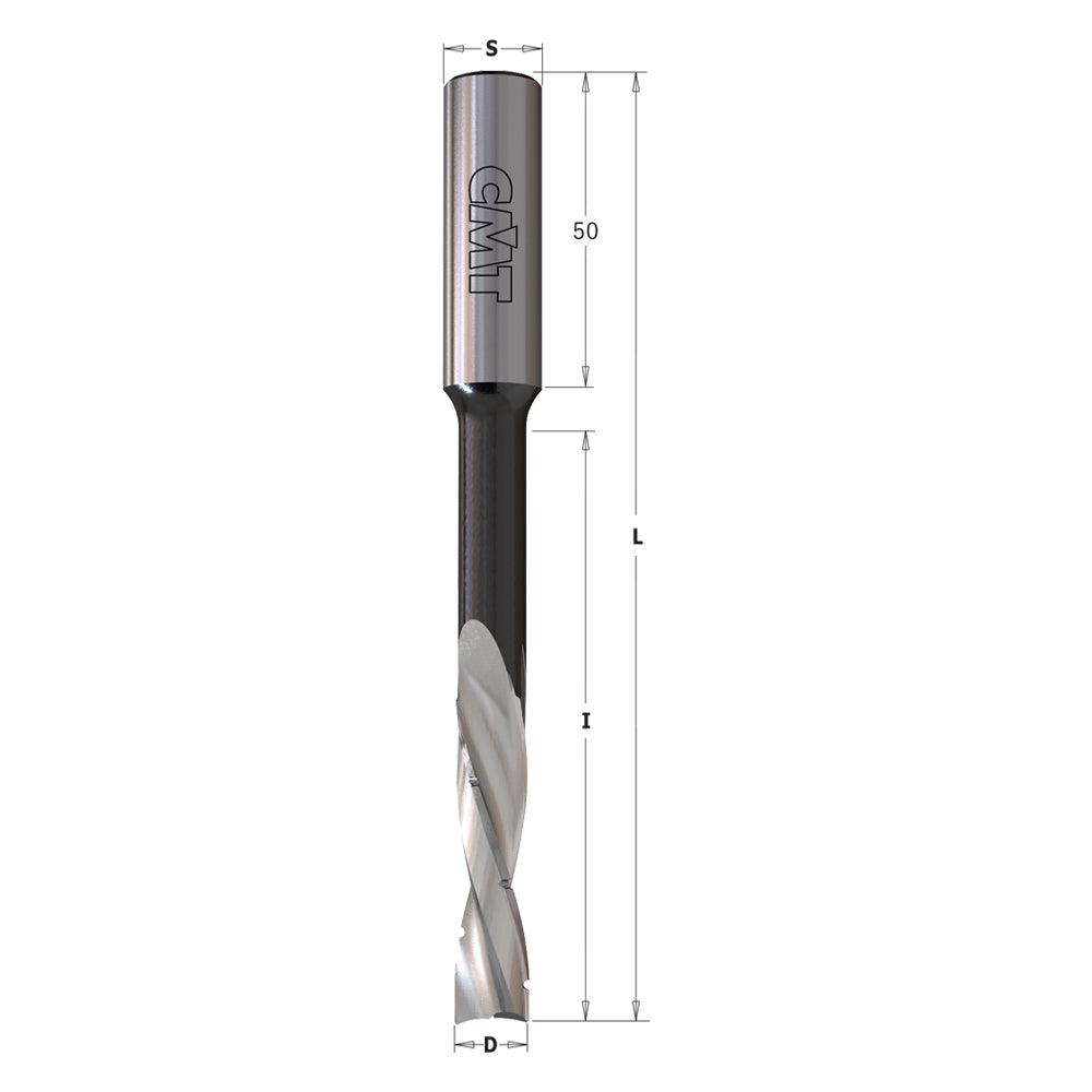 CMT Orange Tools 160.100.31 Twisted slot mortising bits with chipbreaker Hardware Hardware Tools Slot mortising bits Woodworking Tools and accessories Ireland Maginn Machinery 02