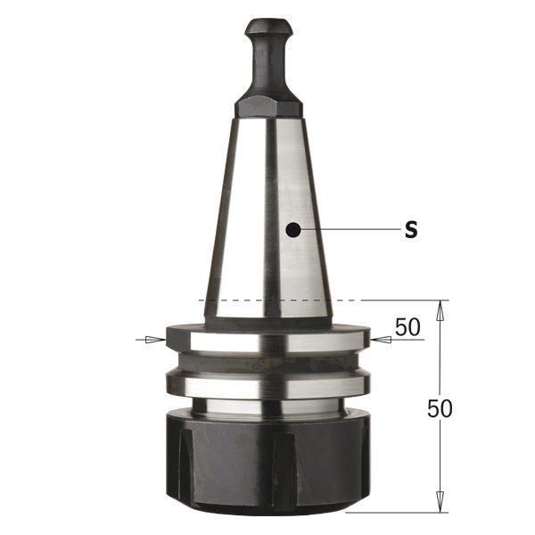 CMT Orange Tools 183.200.01 ISO30 Chucks forER32 Precision Collets Industrial Industrial Tools Router cutters & chucks for CNC Woodworking Tools and accessories Ireland Maginn Machinery 02