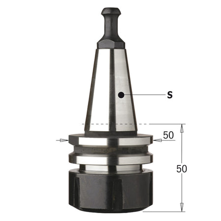 CMT Orange Tools 183.200.01 ISO30 Chucks forER32 Precision Collets Industrial Industrial Tools Router cutters & chucks for CNC Woodworking Tools and accessories Ireland Maginn Machinery 02