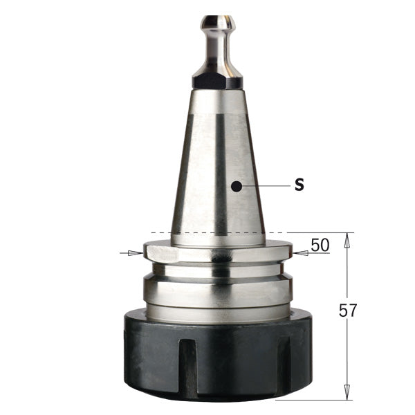 CMT Orange Tools 183.201.01 ISO30 Chucks for ER40 Precision Collets Industrial Industrial Tools Router cutters & chucks for CNC Woodworking Tools and accessories Ireland Maginn Machinery 02