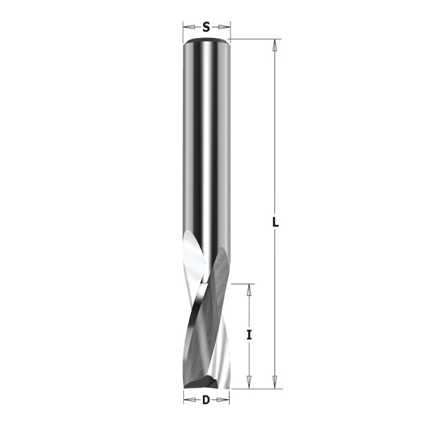 CMT Orange Tools 186.060.11 Solid Carbide Upcut Spiral Bits for Aluminum and PVC Industrial Industrial Tools Industrial router bits Woodworking Tools and accessories Ireland Maginn Machinery 02