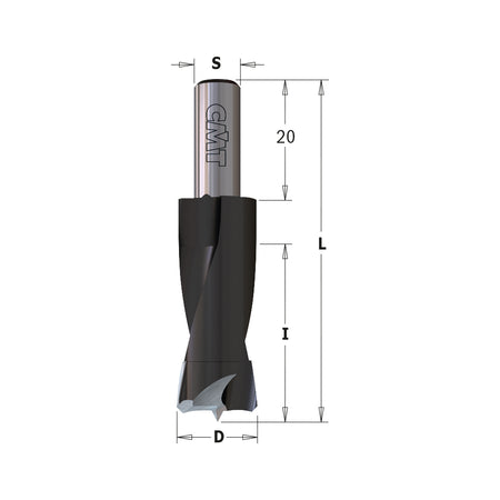 CMT Orange Tools 312.120.11 Dowel Drills for Mafell® & Hand-Held Routers Hardware Hardware Tools Boring bits & Forstner bits Woodworking Tools and accessories Ireland Maginn Machinery 02