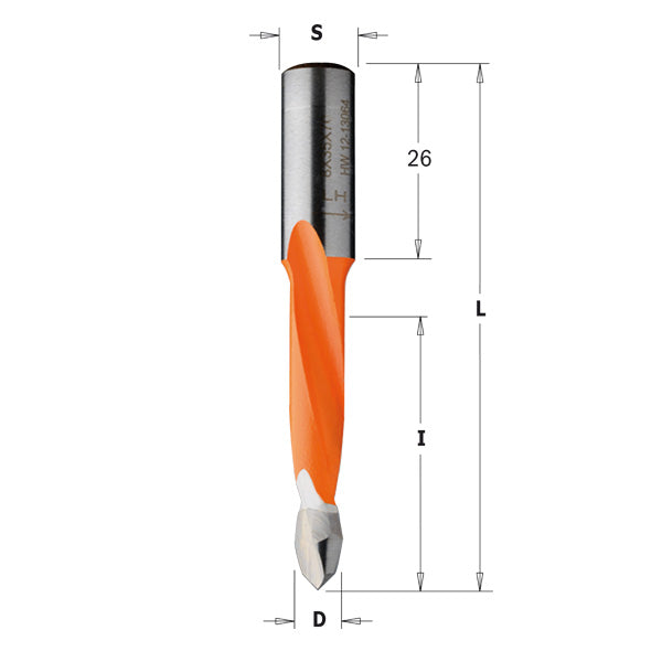 CMT Orange Tools 314.050.41 Dowel drills for through holes Industrial Industrial Tools Industrial boring bits Woodworking Tools and accessories Ireland Maginn Machinery 02