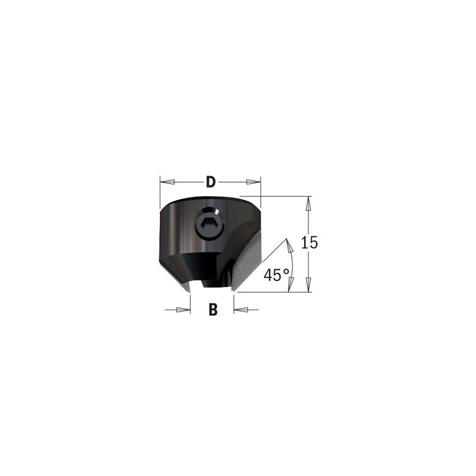 CMT Orange Tools 316.040.11 Countersinks for 4 flutes dowel drills Industrial Industrial Tools Industrial boring bits Woodworking Tools and accessories Ireland Maginn Machinery 02