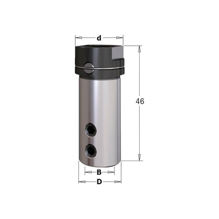 CMT Orange Tools 360.401.00 Adaptors for Weeke Machines Industrial Industrial Tools Industrial boring bits Woodworking Tools and accessories Ireland Maginn Machinery 02