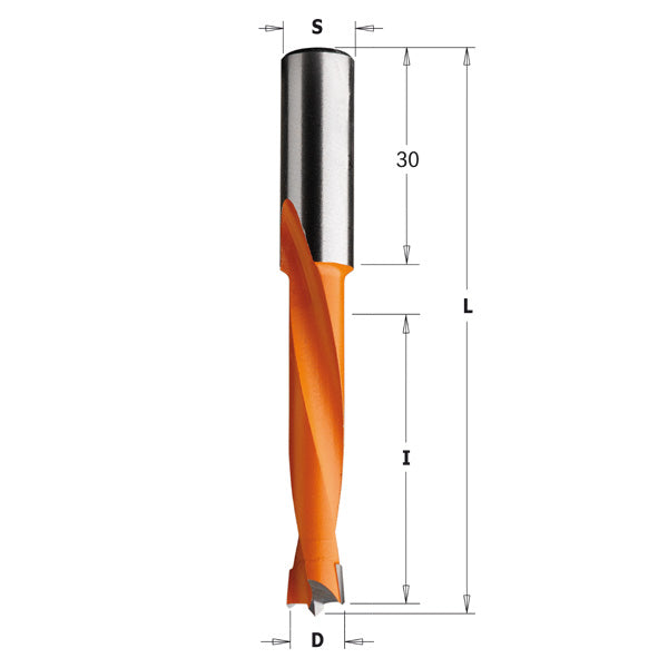 CMT Orange Tools 362.060.11 2 flute dowel drills Industrial Industrial Tools Industrial boring bits Woodworking Tools and accessories Ireland Maginn Machinery 02