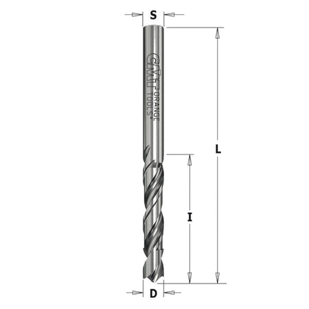 CMT Orange Tools 363.050.21 Solid carbide twist drills negatively ground spurs sharpening Industrial Industrial Tools Industrial boring bits Woodworking Tools and accessories Ireland Maginn Machinery 02