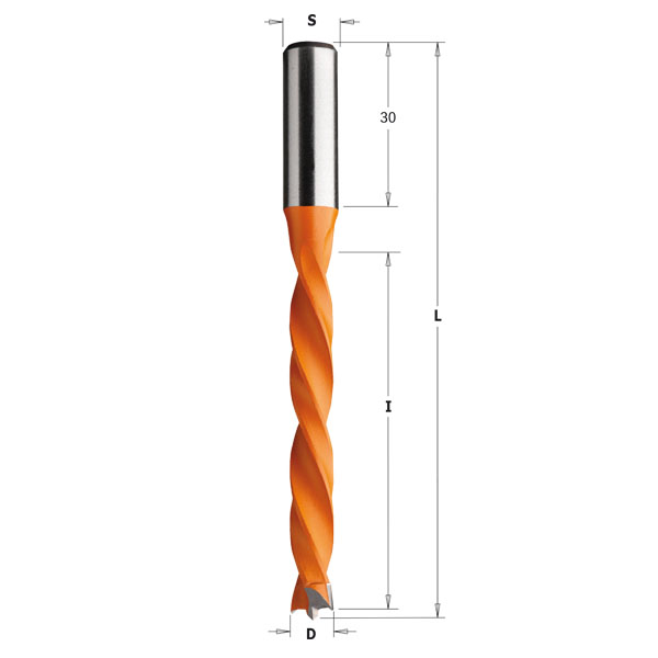 CMT Orange Tools 372.120.11 4 flute dowel drills Industrial Industrial Tools Industrial boring bits Woodworking Tools and accessories Ireland Maginn Machinery 02