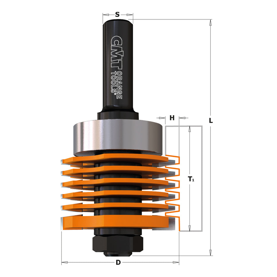 CMT Orange Tools 800.606.11 Professional finger joint router bits industrial industrial Tools Industrial router bits Woodworking Tools and accessories Ireland Maginn Machinery 02