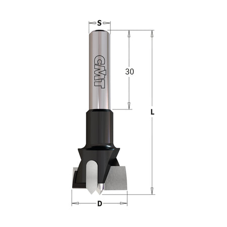 CMT Orange Tools 392.400.11 Boring bits with parallel shank Hardware Hardware Tools Boring bits & Forstner bits Woodworking Tools and accessories Ireland Maginn Machinery