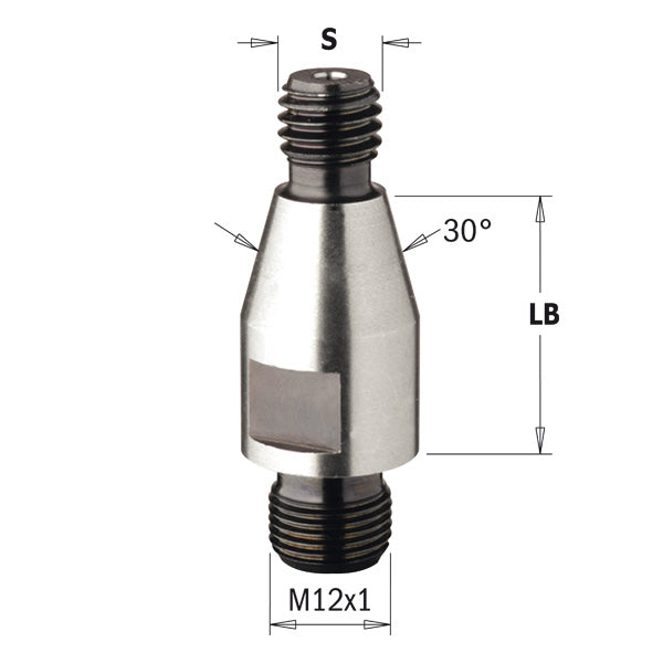 CMT Orange Tools 503.250.01 Adaptors with threaded shank for interchangeable bits Industrial Industrial Tools Boring bits & Forstner bits Woodworking Tools and accessories Ireland Maginn Machinery