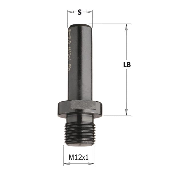 CMT Orange Tools 509.130.01 Adaptors with parallel shank for interchangeable bits Hardware Hardware Tools Boring bits & Forstner bits Woodworking Tools and accessories Ireland Maginn Machinery