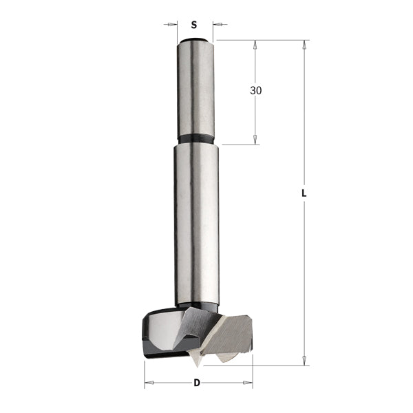 CMT Orange Tools 512.081.31 Boring bits with parallel shank Hardware Hardware Tools Boring bits & Forstner bits Woodworking Tools and accessories Ireland Maginn Machinery