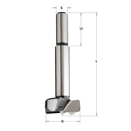 CMT Orange Tools 512.241.31 Boring bits with parallel shank Hardware Hardware Tools Boring bits & Forstner bits Woodworking Tools and accessories Ireland Maginn Machinery