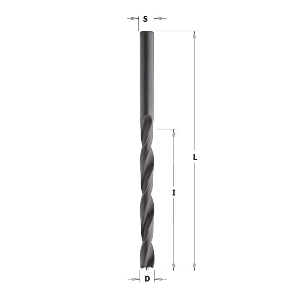 CMT Orange Tools 516.070.52 Brad point bits Hardware Hardware Tools Boring bits & Forstner bits Woodworking Tools and accessories Ireland Maginn Machinery