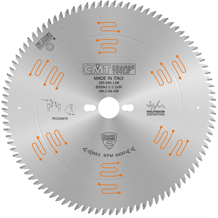 CMT Orange Tools 285.680.10M Industrial low noise and chromed saw blades Industrial Industrial Tools Industrial circular saw blades Woodworking Tools and accessories Ireland Maginn Machinery