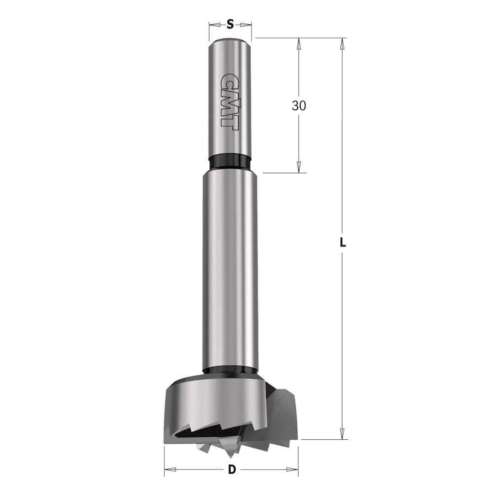 CMT Orange Tools 537.100.31 Forstner Bits Hardware Hardware Tools Boring bits & Forstner bits Woodworking Tools and accessories Ireland Maginn Machinery