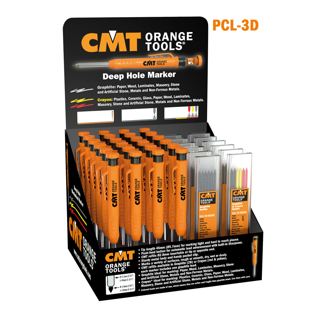 CMT Orange Tools PCL-3B Deep Hole Marker Hardware Hardware Tools Systems and accessories Woodworking Tools and accessories Ireland Maginn Machinery