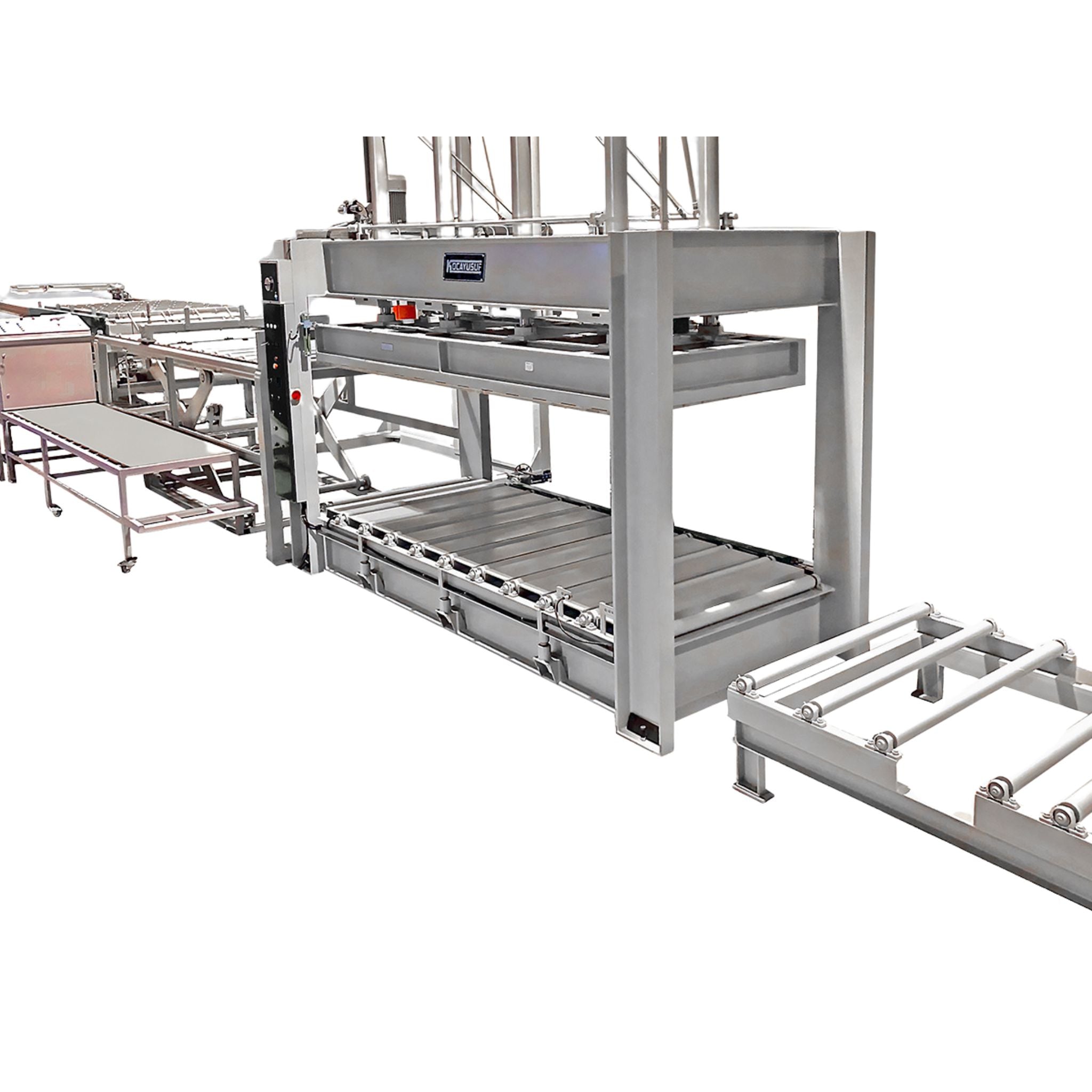 Kocayusaf throughfeed press line 1300 x 3000mm wor Maginn Machinery