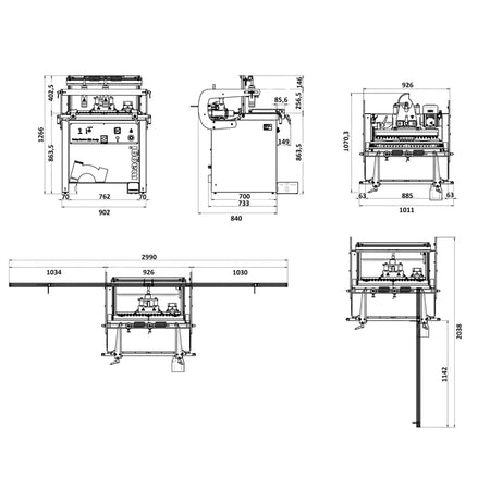 MAGGI BORING SYSTEM 21 PRESTIGE V400 Maginn Machinery