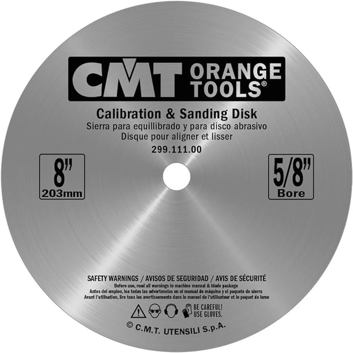 CMT Orange Tools 299.112.00 CALIBRATION & SANDING DISK Industrial Industrial Tools Industrial circular saw blades Woodworking Tools and accessories Ireland Maginn Machinery