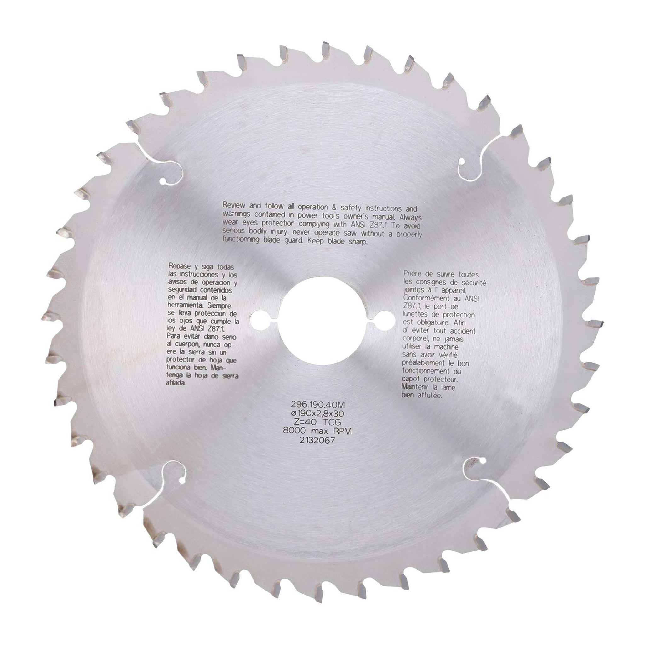 CMT Orange Tools Y297.140.18M Negative hook blade for Non-Ferrous/Trespa/Alu Industrial Industrial Tools Industrial circular saw blades Woodworking Tools and accessories Ireland Maginn Machinery 02