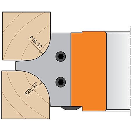 CMT Orange Tools 695.004.15 Profile knives for cutter heads industrial industrial Tools Cutter heads & knives Woodworking Tools and accessories Ireland Maginn Machinery 02